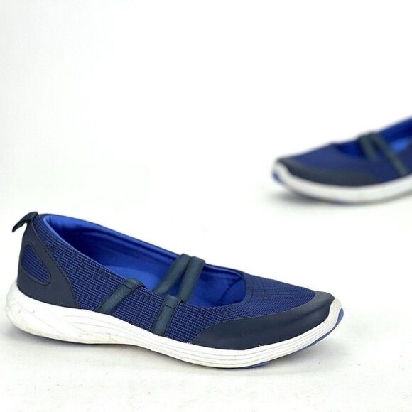 NWT Vionic Agile Opal Blue Mary Jane Sneaker Shoes